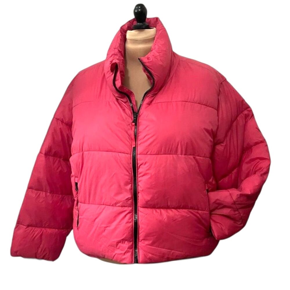 NWT Old Navy Size XL Pink Puffer Jacket